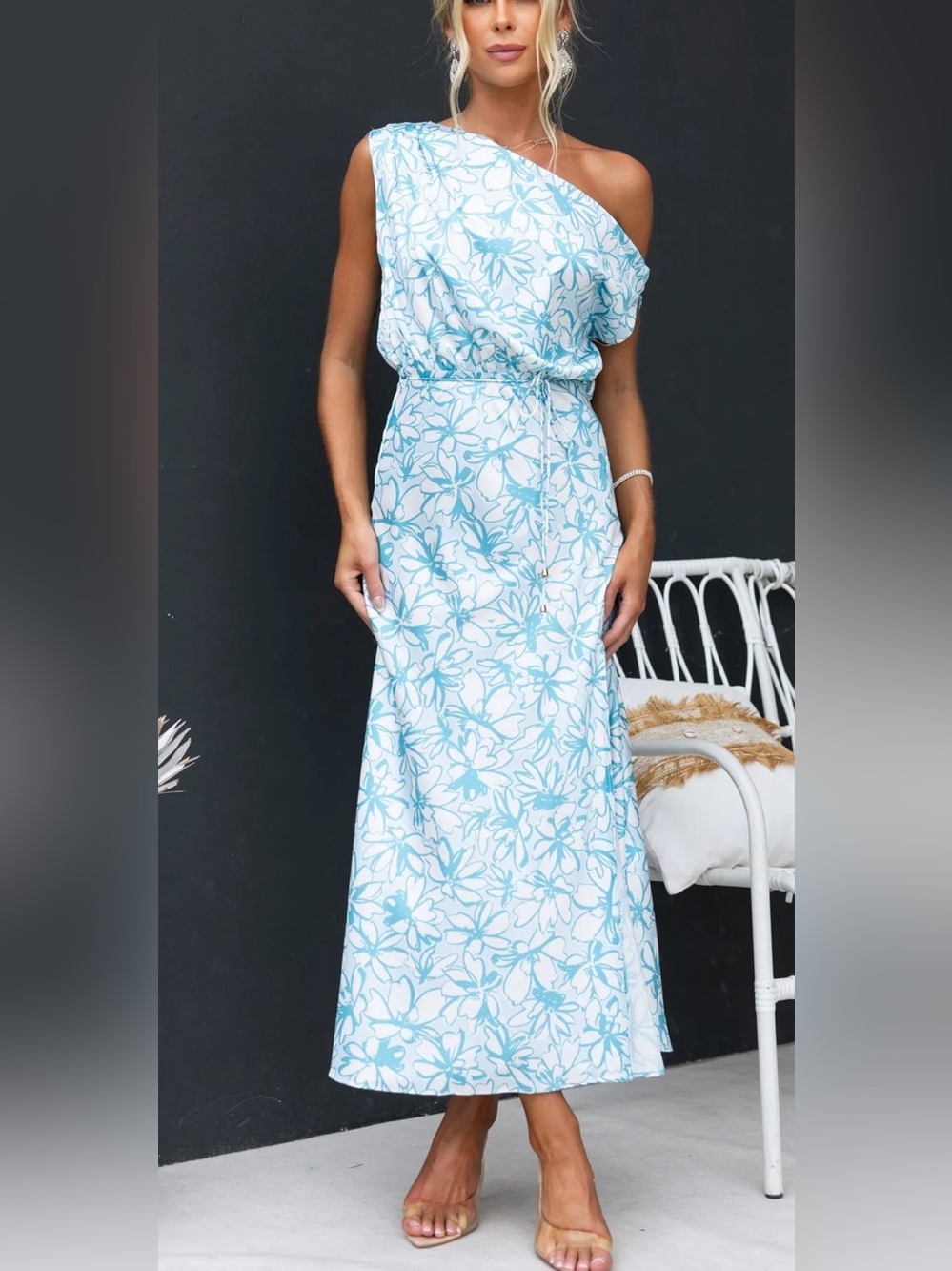 Petal & Pup Sicilian Sun Maxi Dress XS